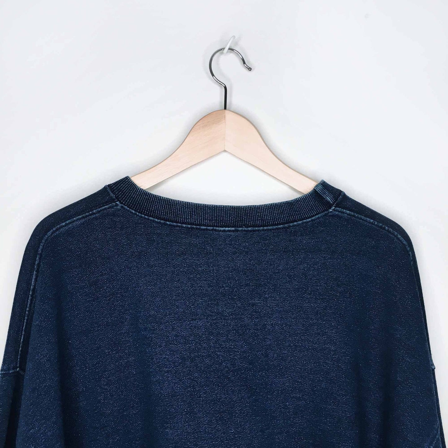 American Apparel Indigo cropped sweatshirt - size xl