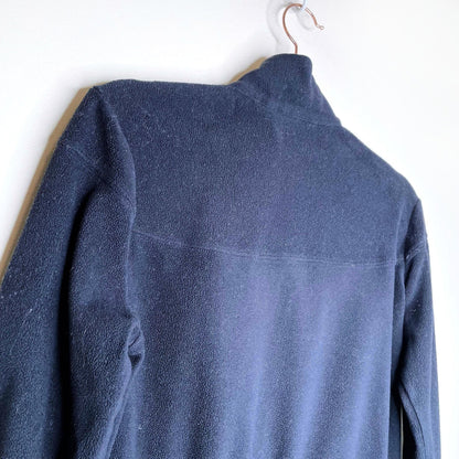 nike acg black zip up fleece jacket - size small