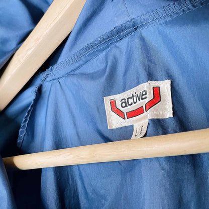 active packable waterproof windbreaker - size large