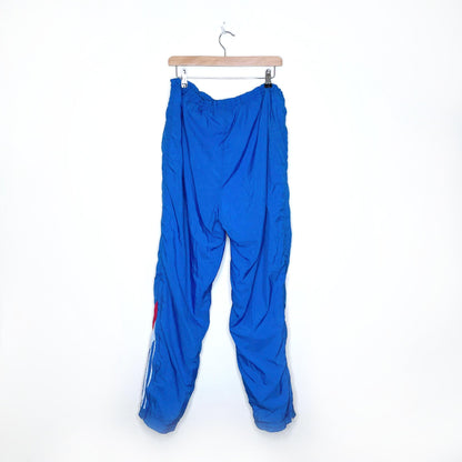 vintage 90's adidas lined track pants - size large