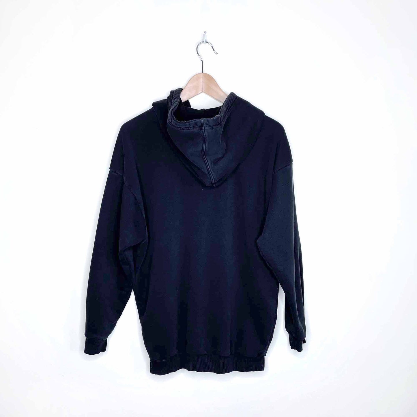 adidas large trefoil hooded sweatshirt - size medium