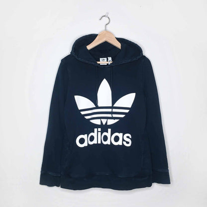 Adidas trefoil 100% cotton hoodie - size Medium