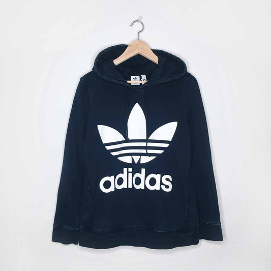 Adidas trefoil 100% cotton hoodie - size Medium