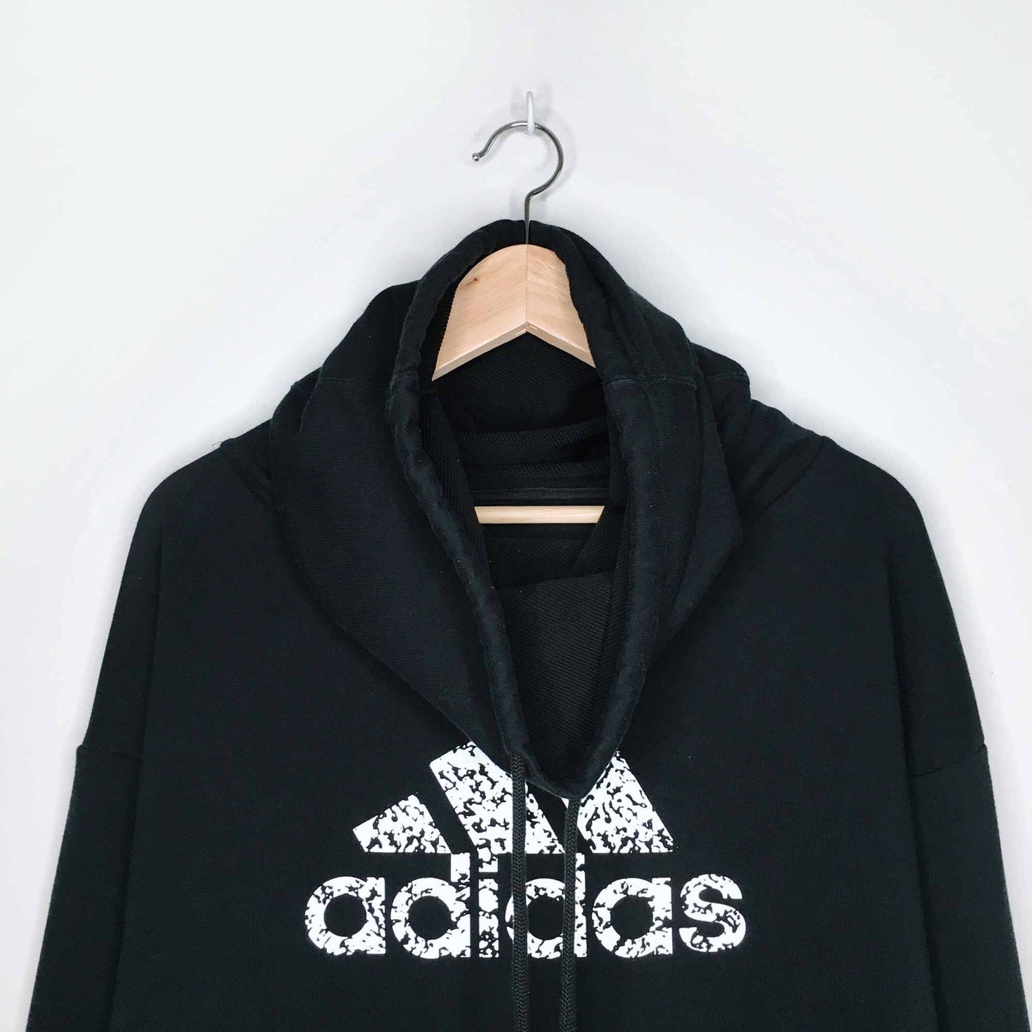 Adidas funnel neck hooded sweatshirt - size Medium