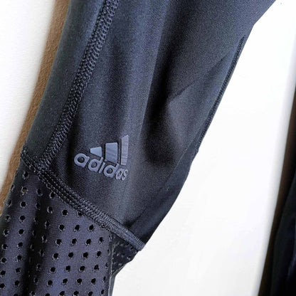 adidas high rise supernova climalite full length running tights - size small