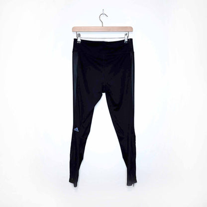 adidas high rise supernova climalite full length running tights - size small