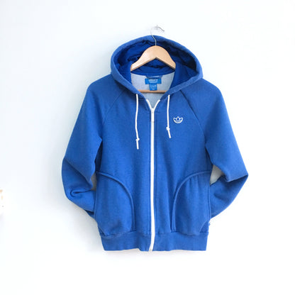 Adidas Hoodie with Outline Trefoil logo - size Medium