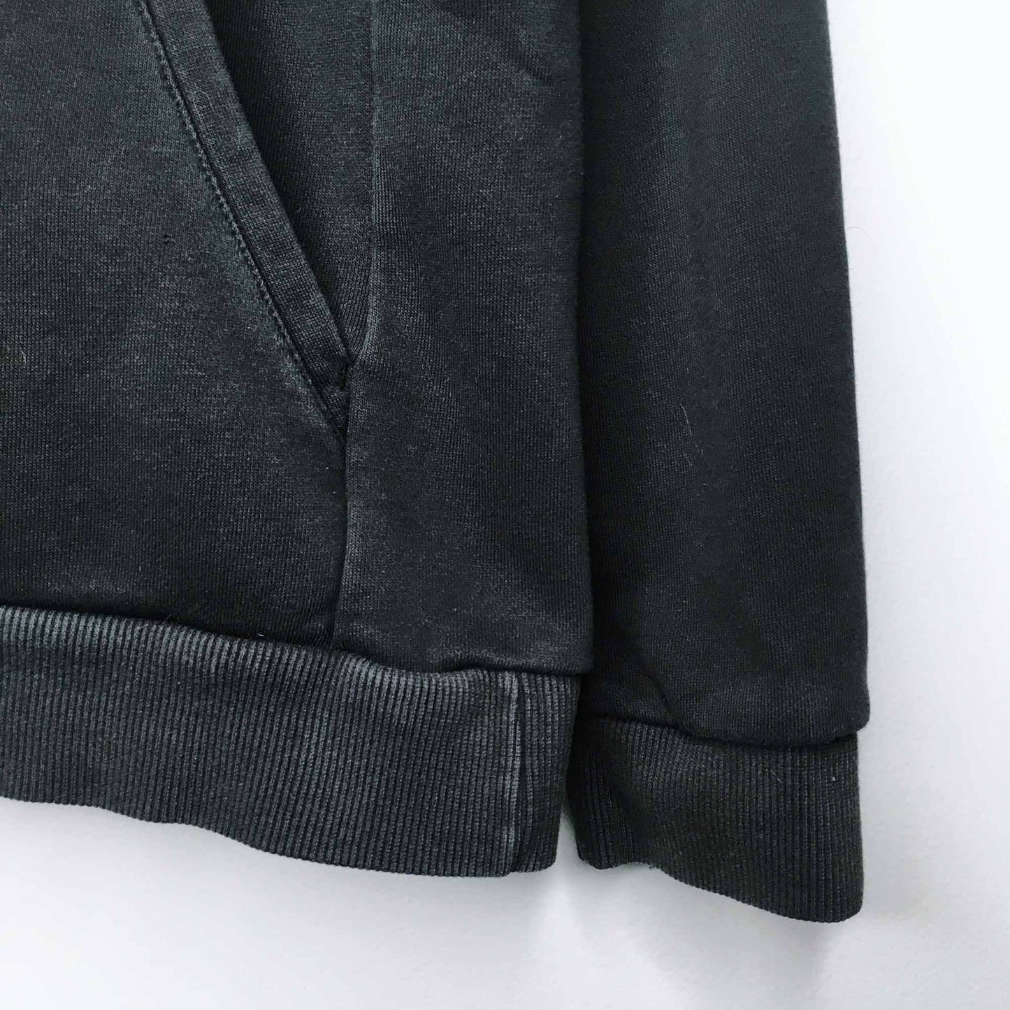 Adidas badge of sport logo hoodie - size YL