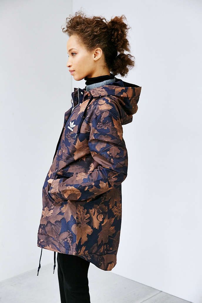 Adidas Leaf Camo Jacket - size xs