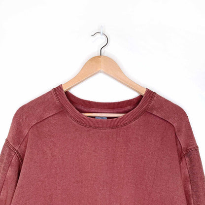 aerie wide cropped loopback sweatshirt - size medium