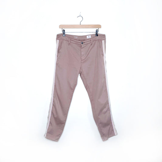 adriano goldschmied the caden slim side stripe trouser - size 29R