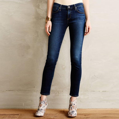 AG Stevie Slim Straight Jeans - size 28R