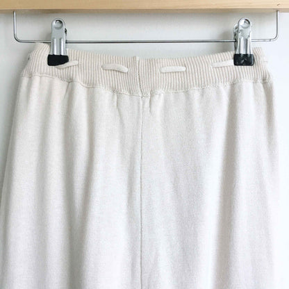 Aggél knitwear cropped pom pom pants - size Medium