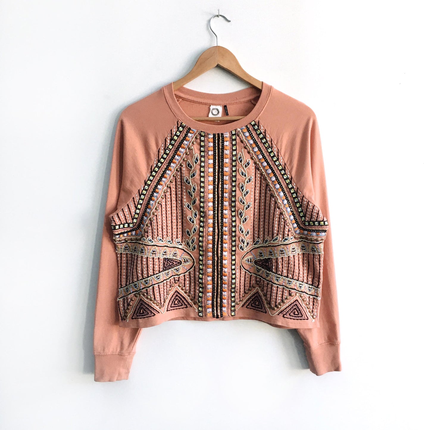 Akemi + Kin Rose Embellished Sweater - size Small