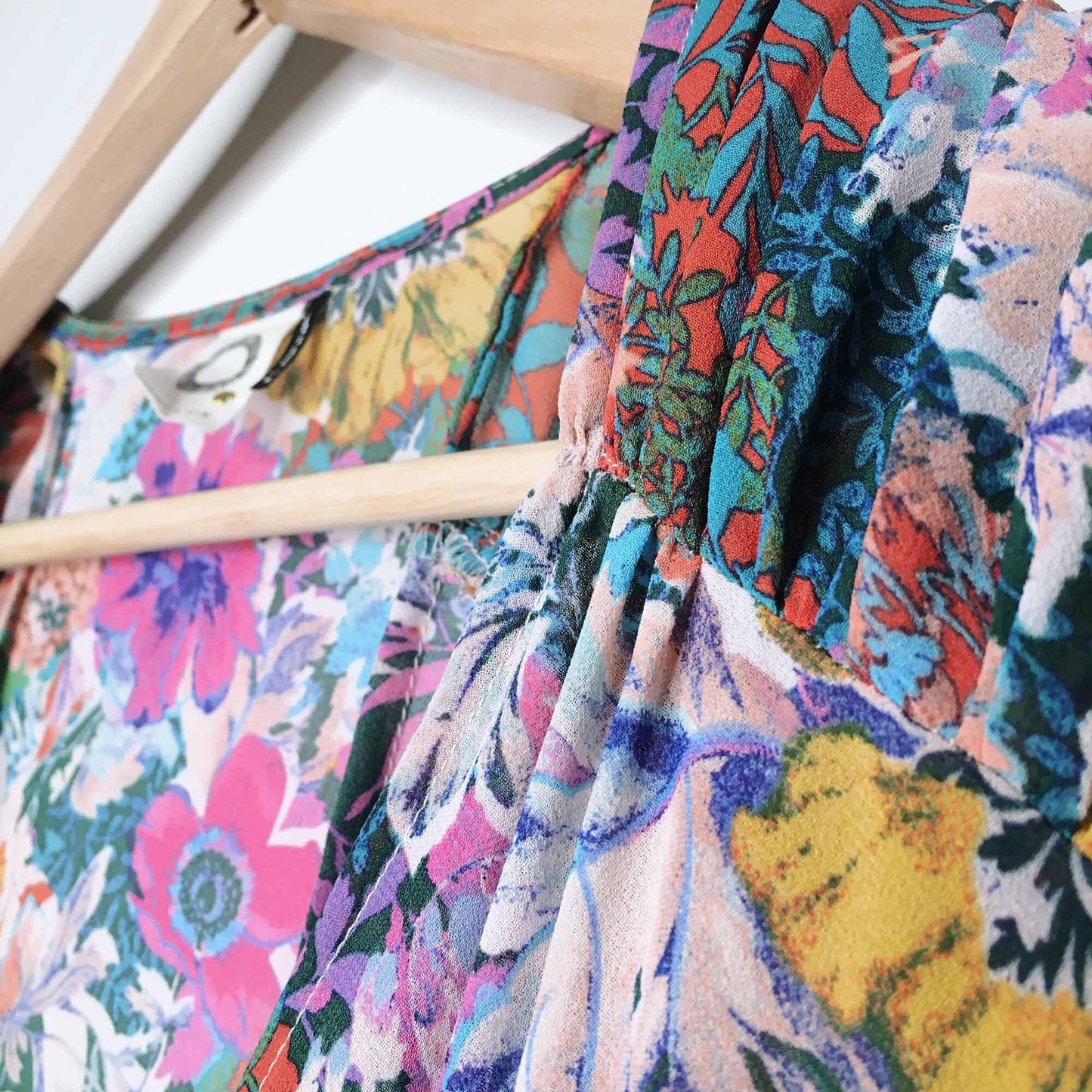 Akemi + Kin Valencia floral sheer dress - size Medium