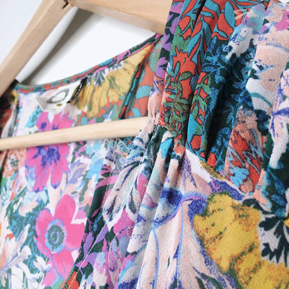 Akemi + Kin Valencia floral sheer dress - size Medium