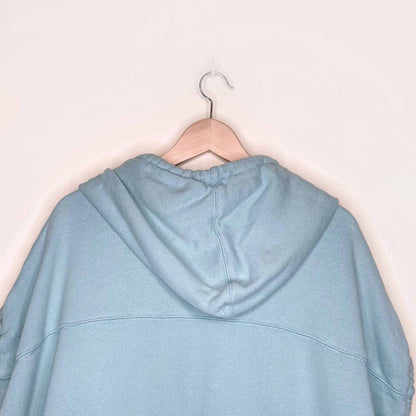 akemi + kin sleeveless oversized hoodie - size medium