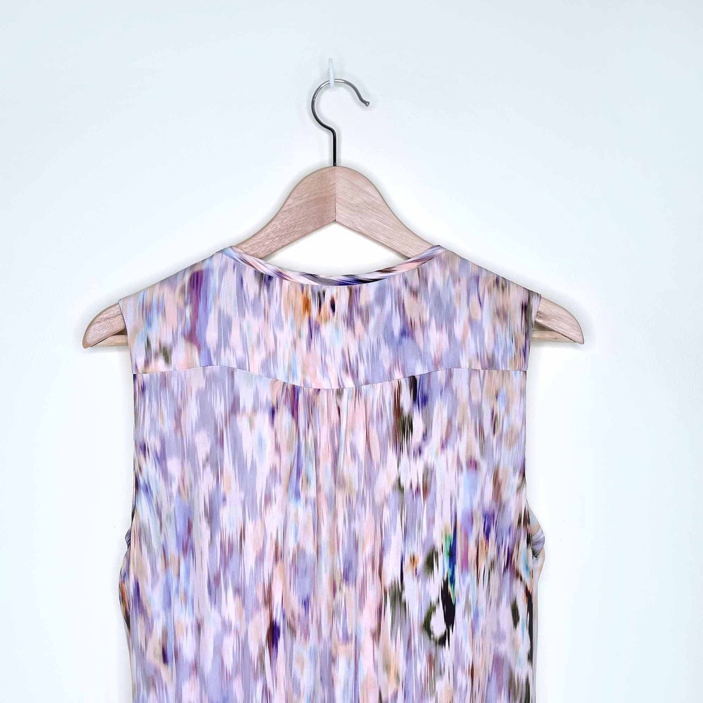 A.L.C. pastel watercolour silk dress - size small