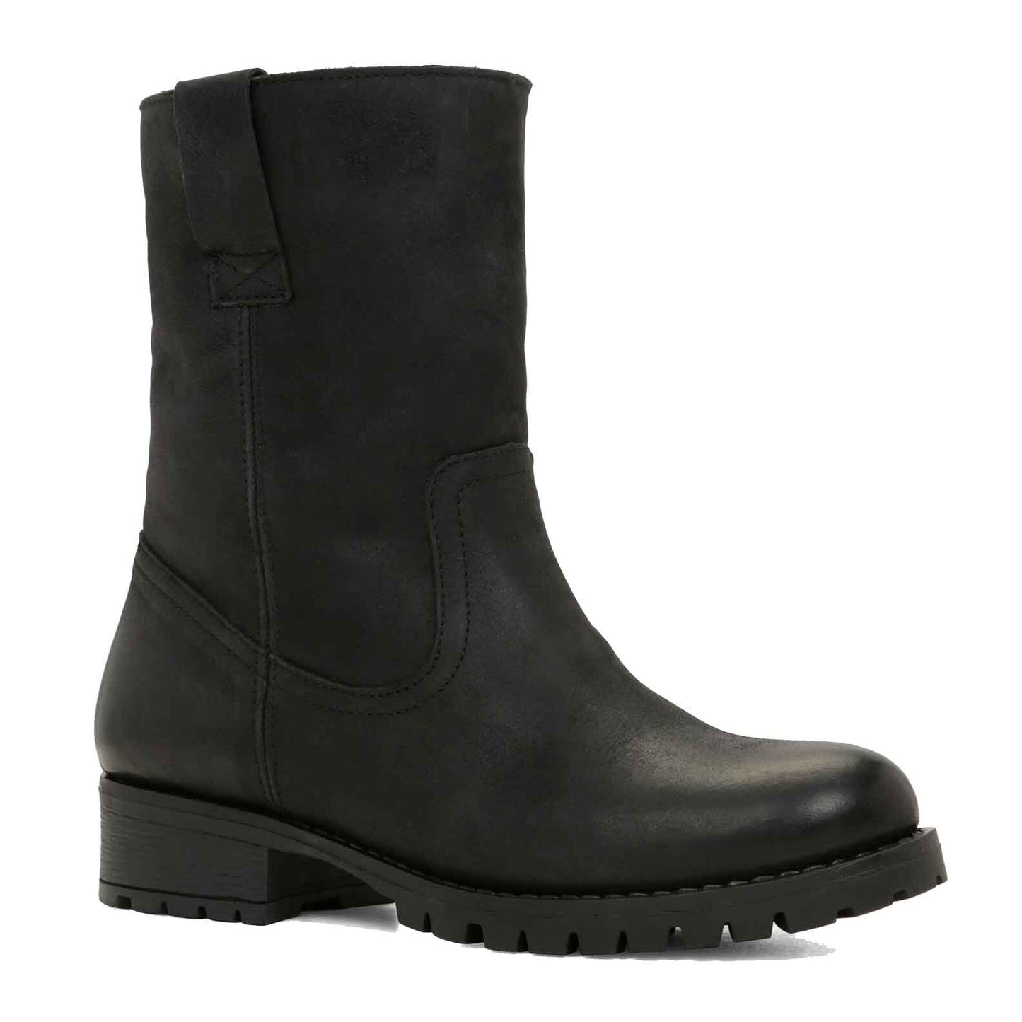 ALDO Turek sheepskin moto boots - size 9