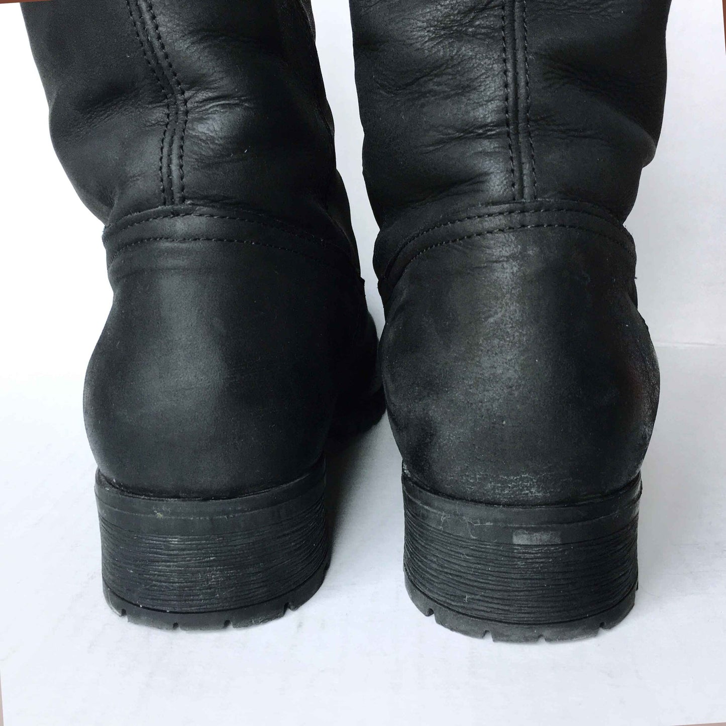 ALDO Turek sheepskin moto boots - size 9