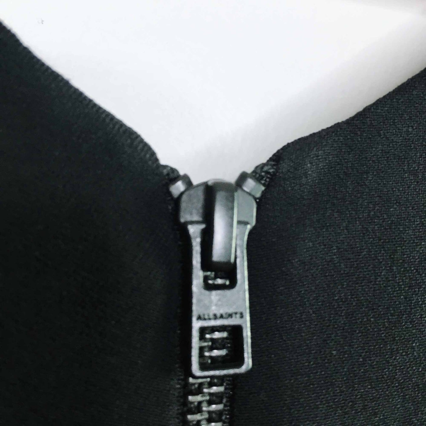 All Saints Ash v-neck wool Italian Cloth dress - size 8