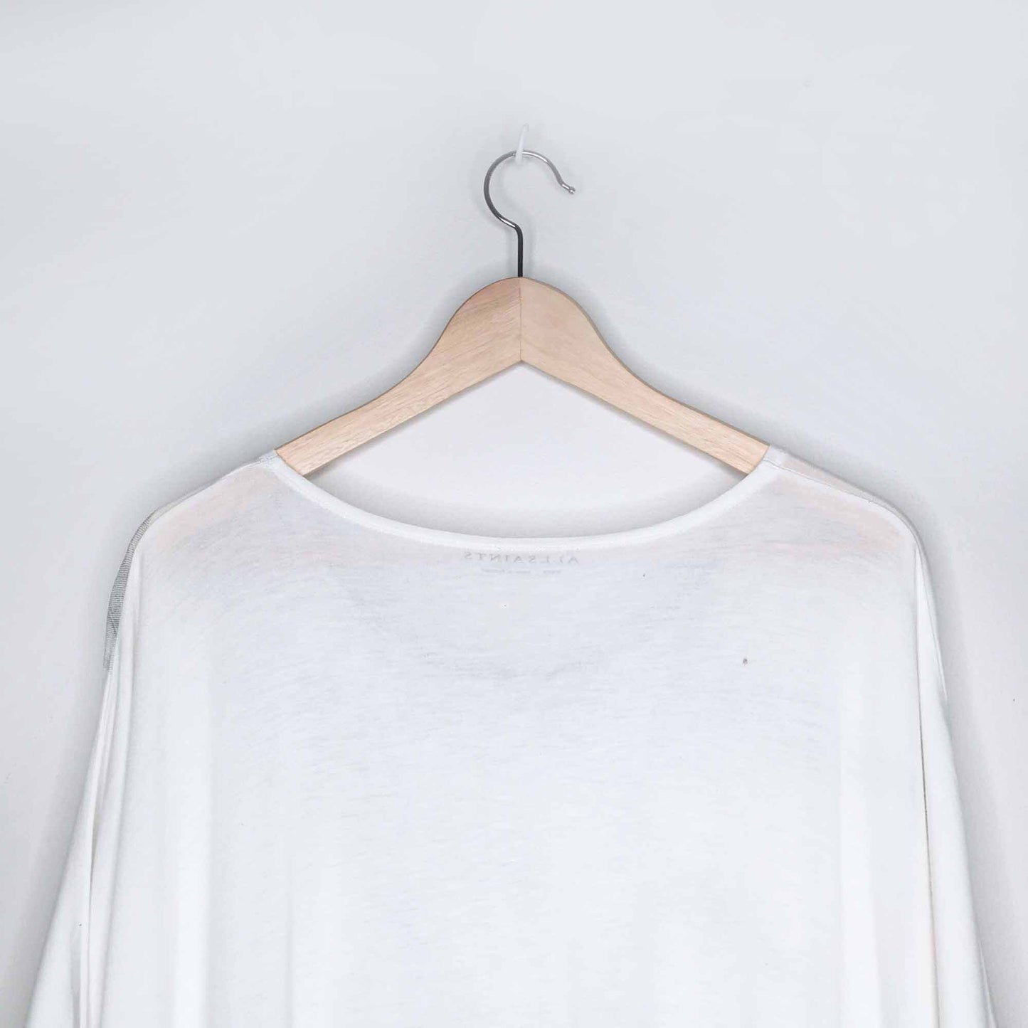 All Saints oversized feather dreams t-shirt - size xs/sm