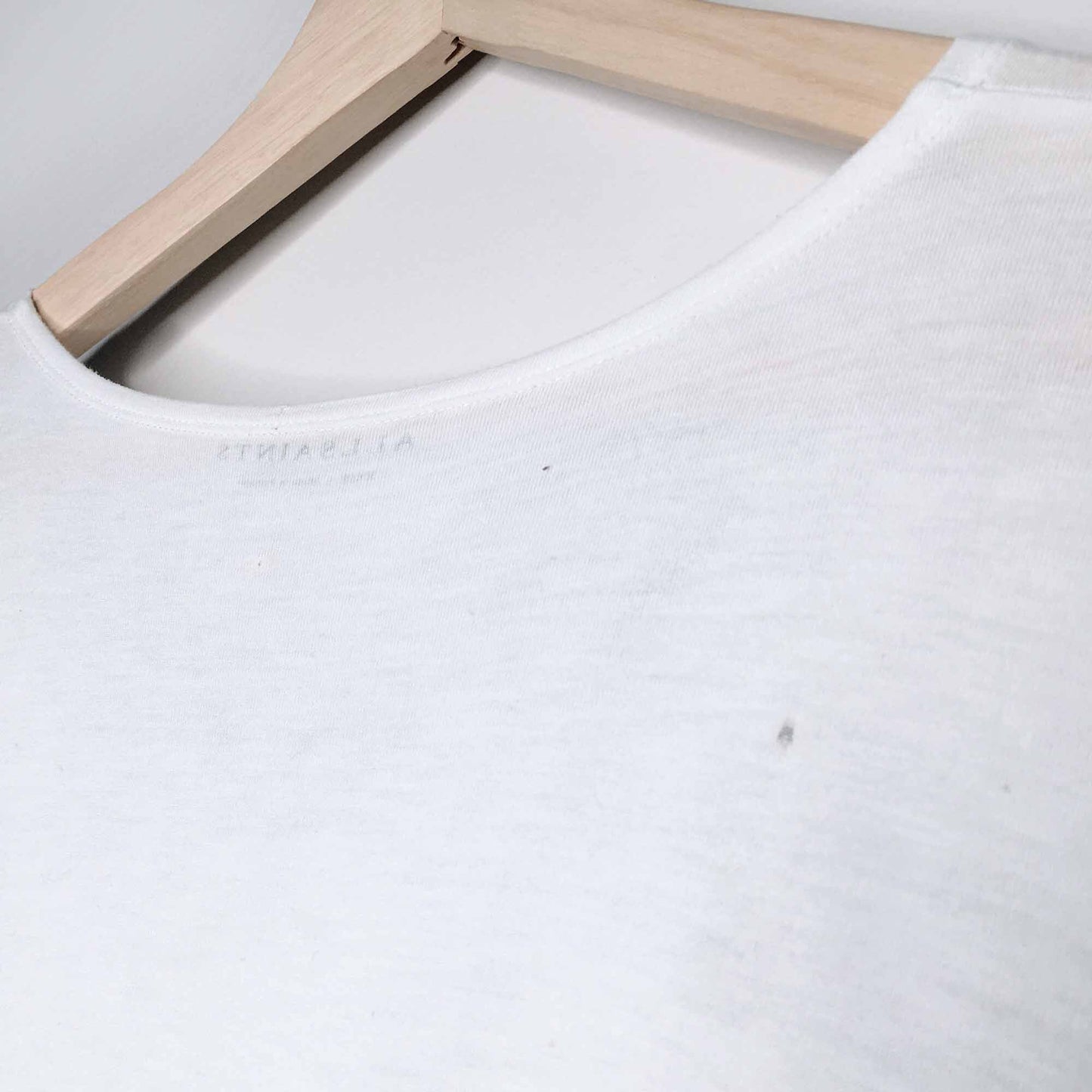 All Saints oversized feather dreams t-shirt - size xs/sm