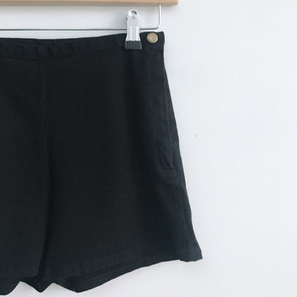 american apparel high-waist denim shorts - size 26/27