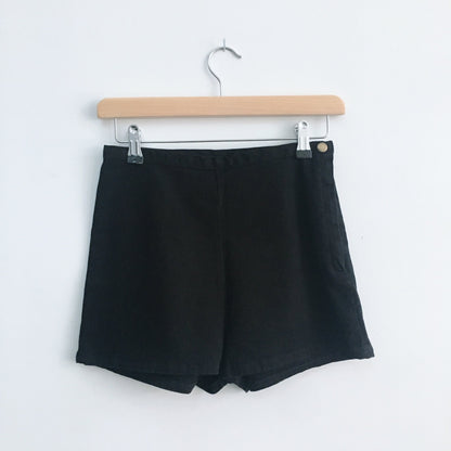 american apparel high-waist denim shorts - size 26/27