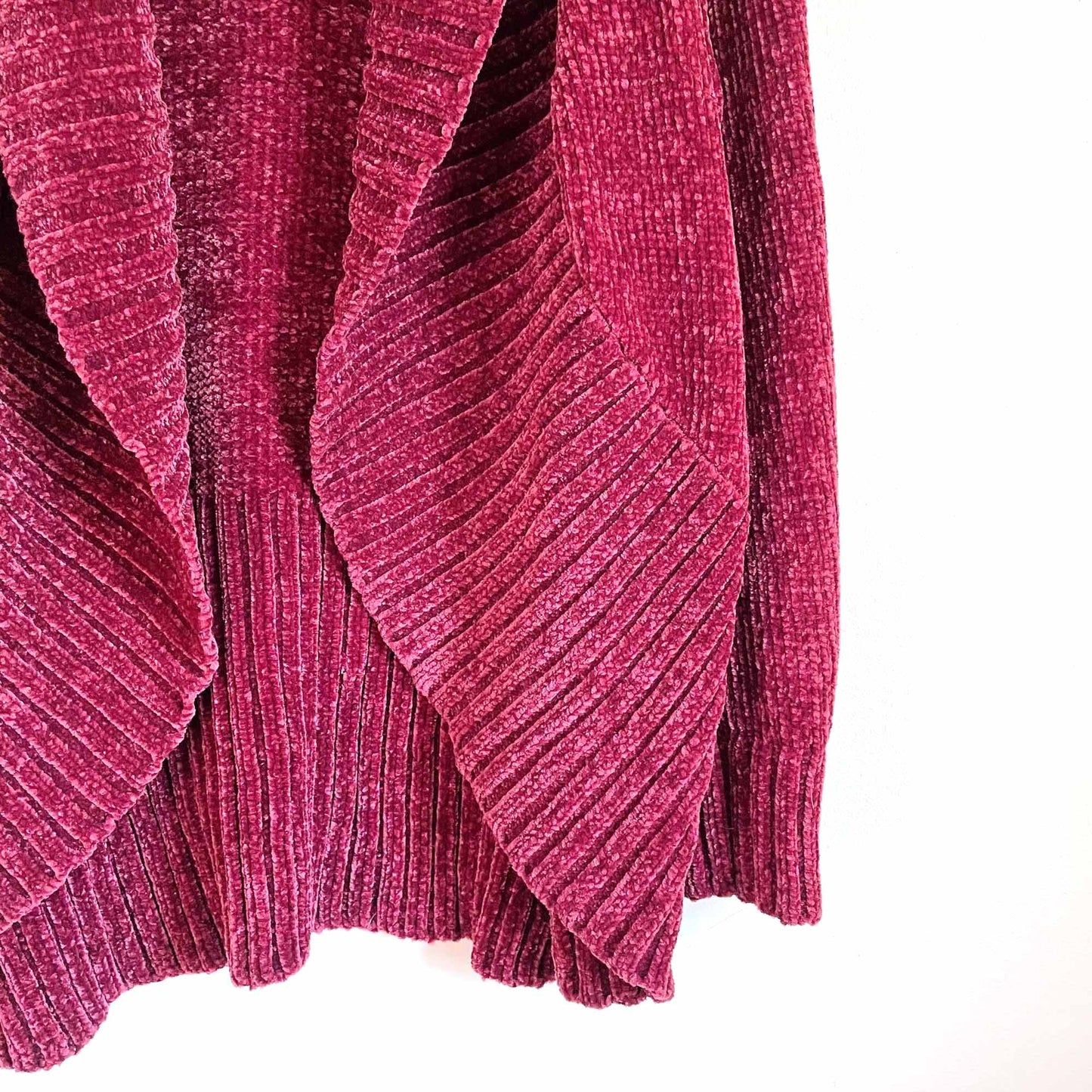 a new day chenille cocoon cardigan - size small