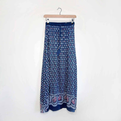 Angie bohemian paisley maxi skirt - size Small