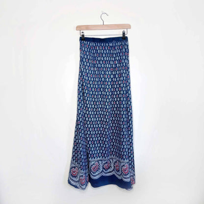 Angie bohemian paisley maxi skirt - size Small