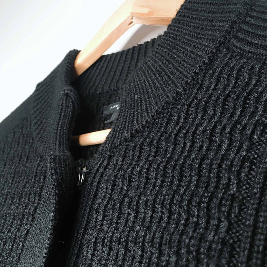 Ann Taylor petite wool-blend peplum cardigan - size Small