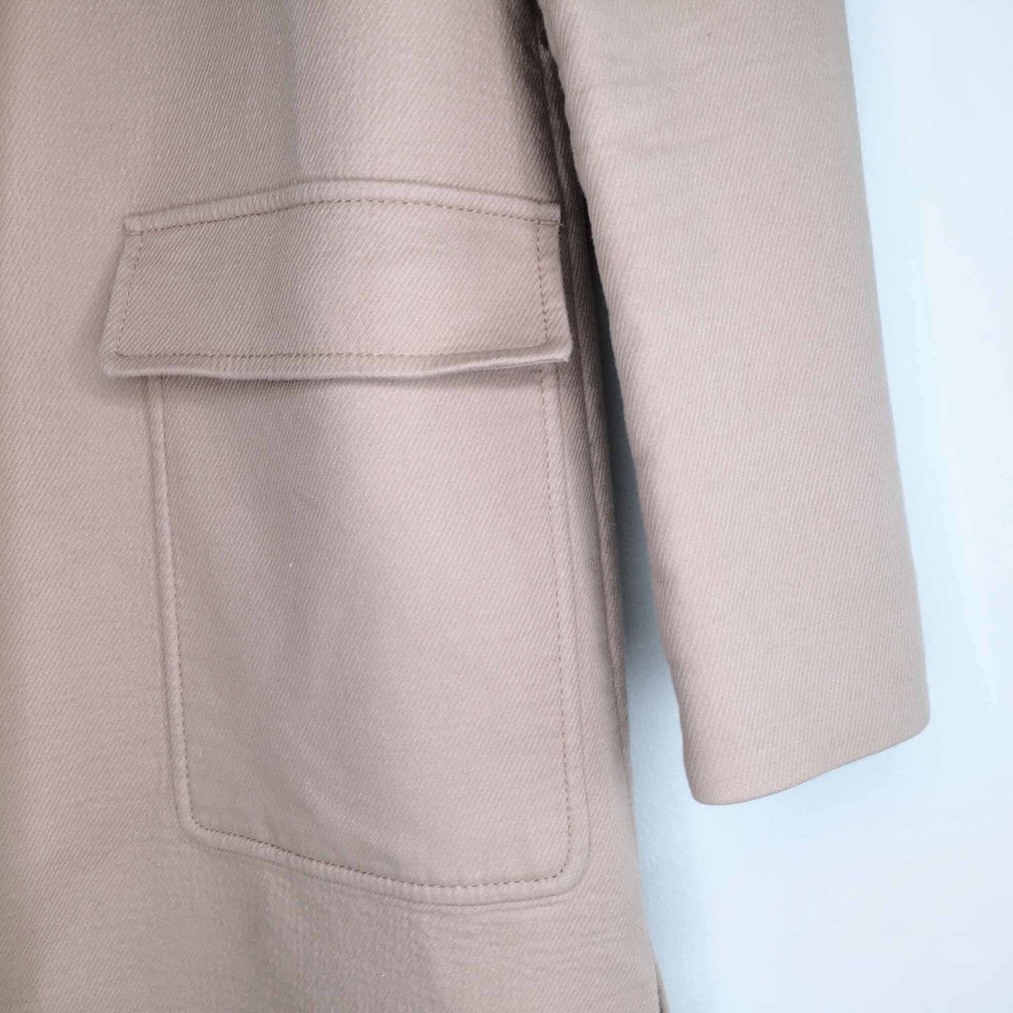 Ann Taylor blush open duster jacket - size xs