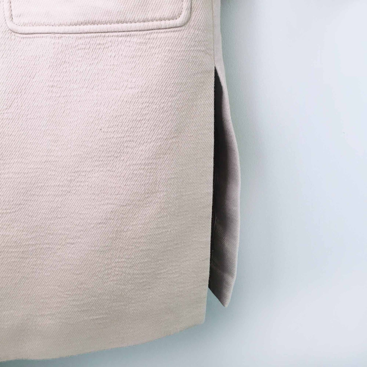 Ann Taylor blush open duster jacket - size xs