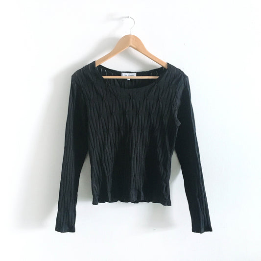 anne fontaine paris ruched manoj shirt - size 3