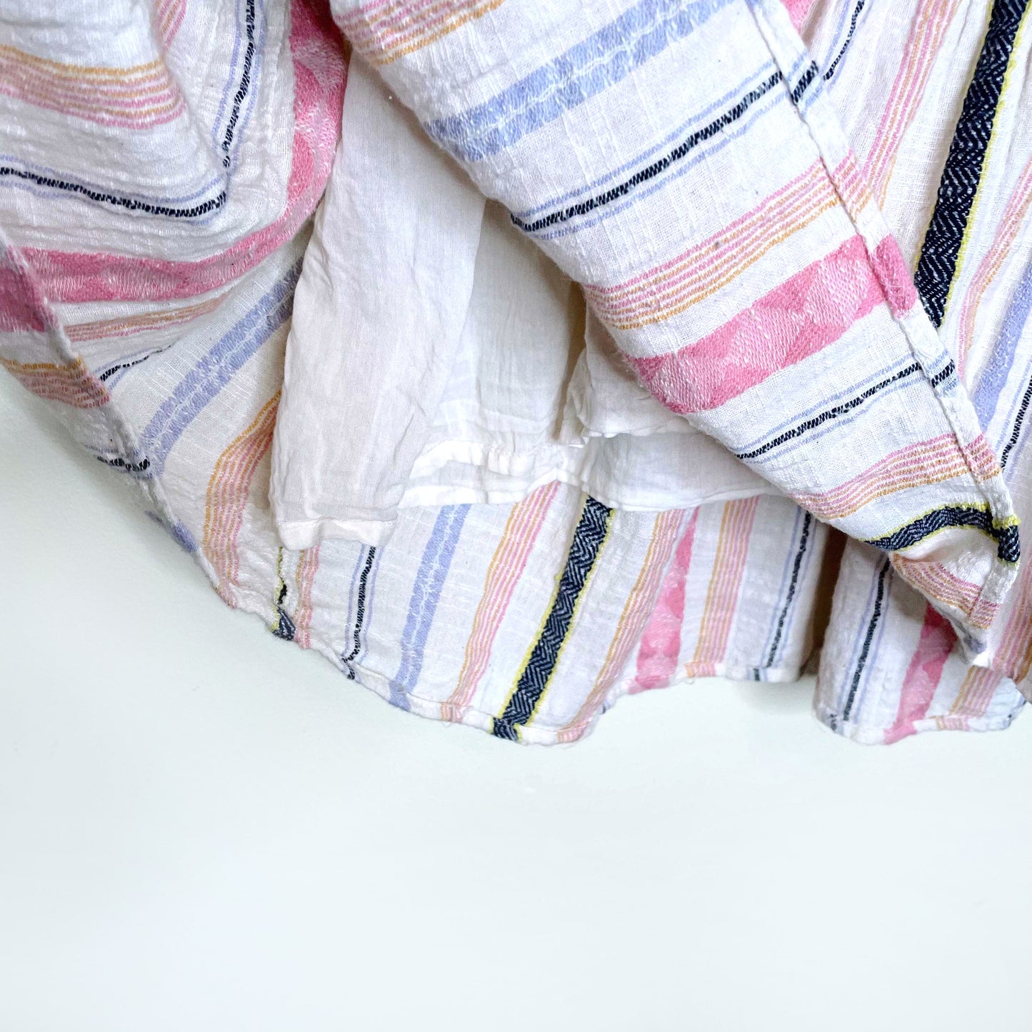 by anthropologie georgina tiered boho shirt dress - size MP