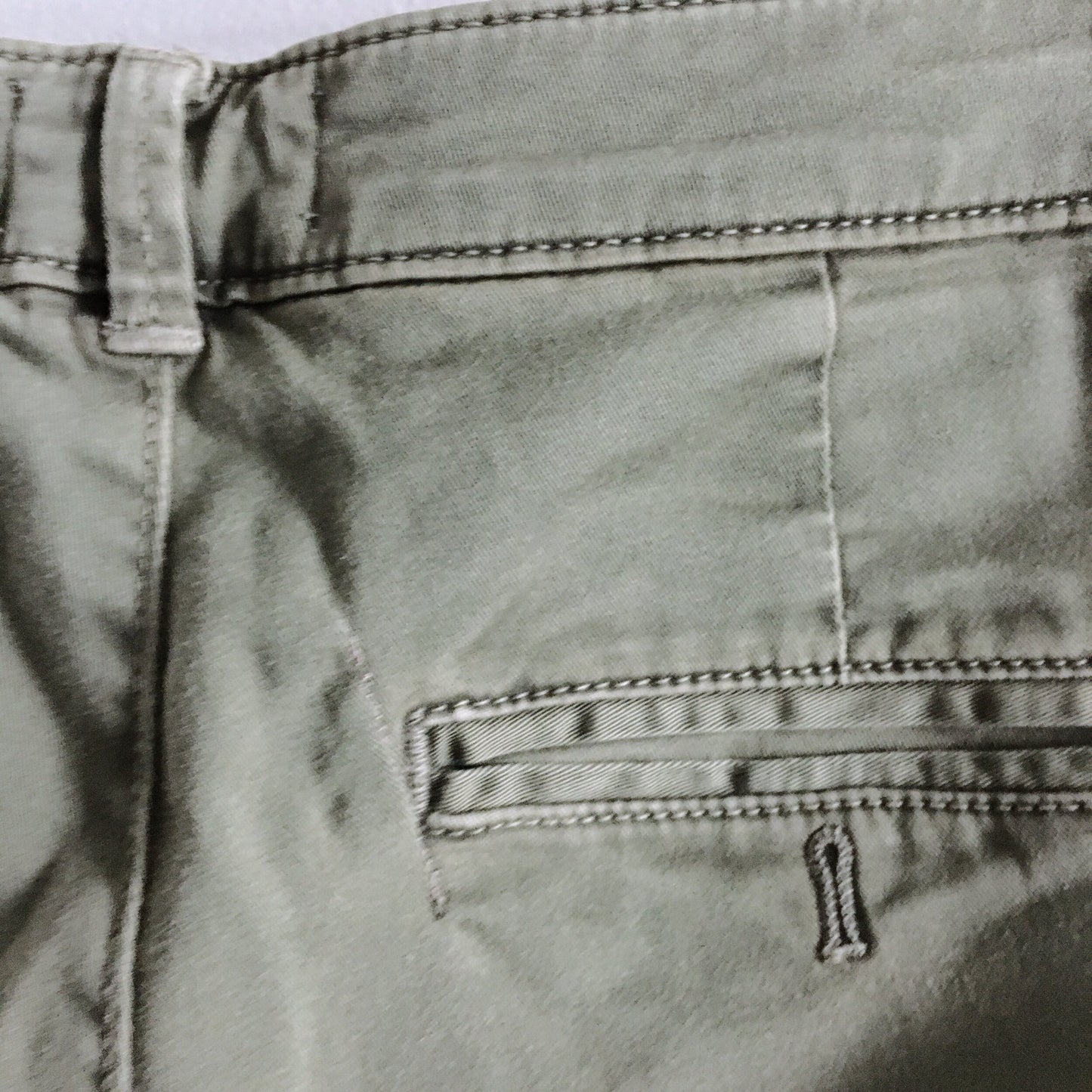 Anthropologie relaxed velvet stripe chino - size 27