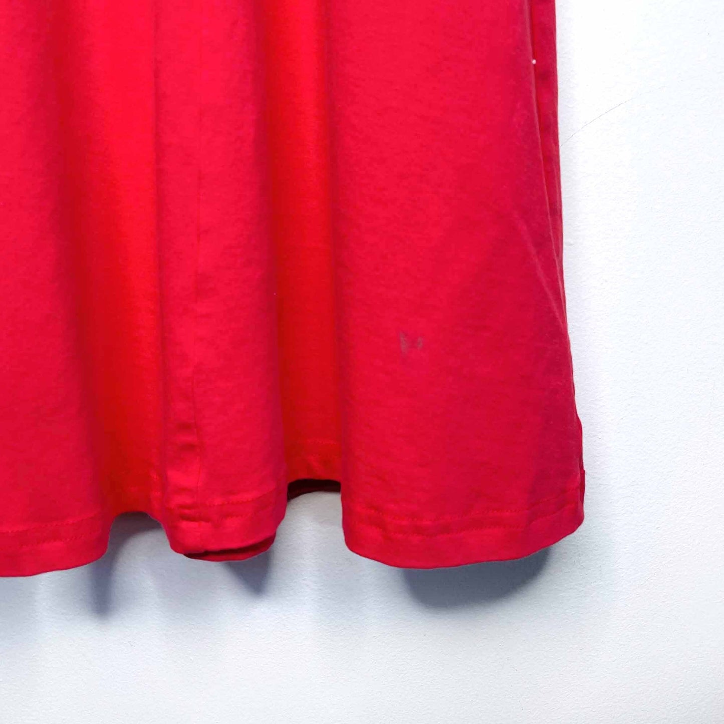 Aphratti red a-line dress with peter pan collar - size Large