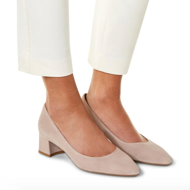 nwot aquatalia pasha suede pumps - size 7