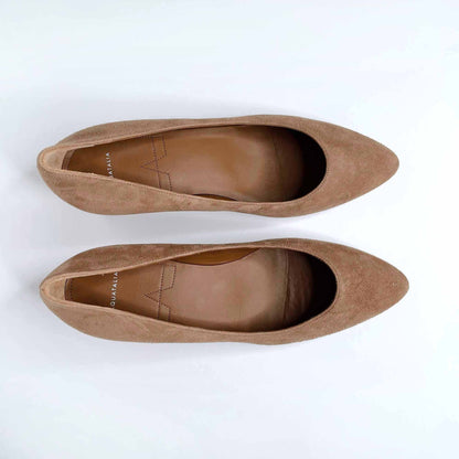 nwot aquatalia pasha suede pumps - size 7