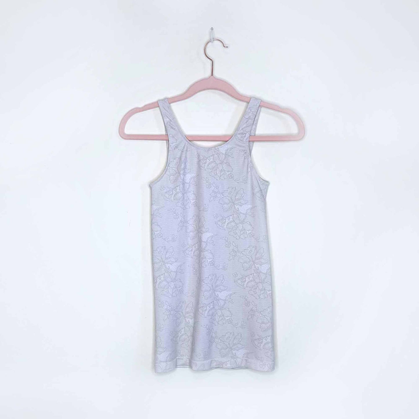 t babaton floral lace printed tank - size small