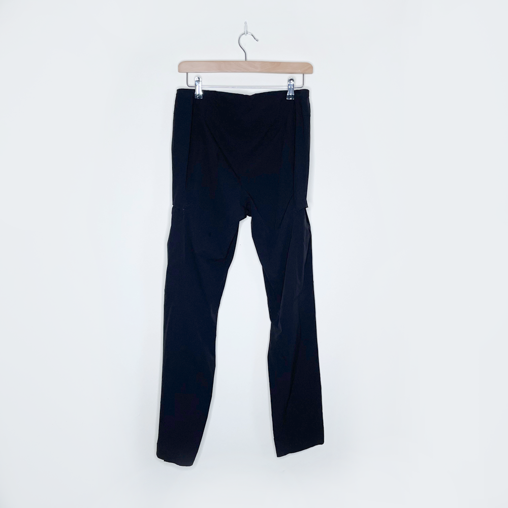 arc'teryx sabria black stretch trek pants - size 8