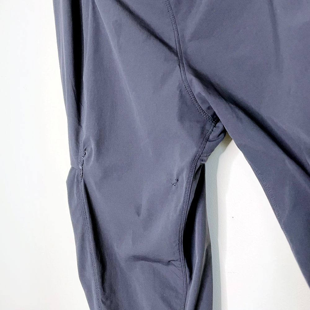 arc'teryx sabria black stretch trek pants - size 8