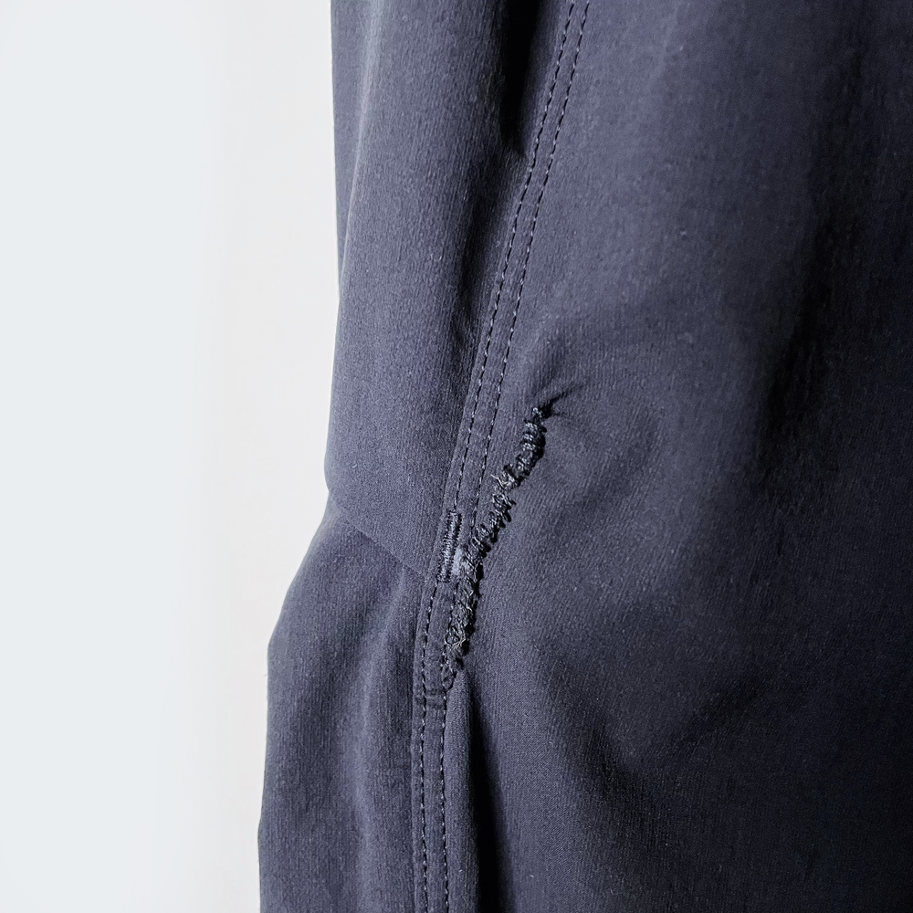 arc'teryx sabria black stretch trek pants - size 8