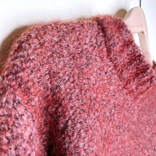 vintage horizon dream cropped wool sweater - size medium