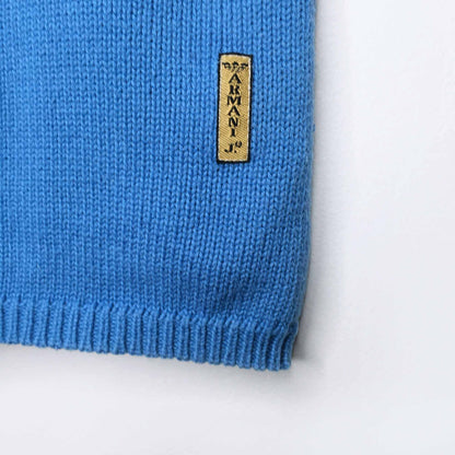 vintage 90's armani jeans short sleeve knit sweater - size small