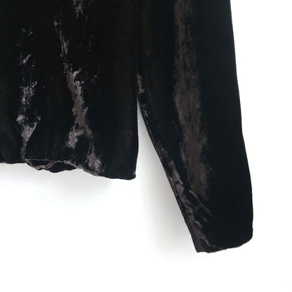 Giorgio Armani velvet button down - size 14