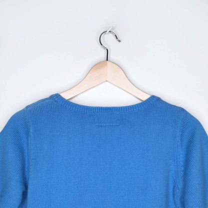vintage 90's armani jeans short sleeve knit sweater - size small