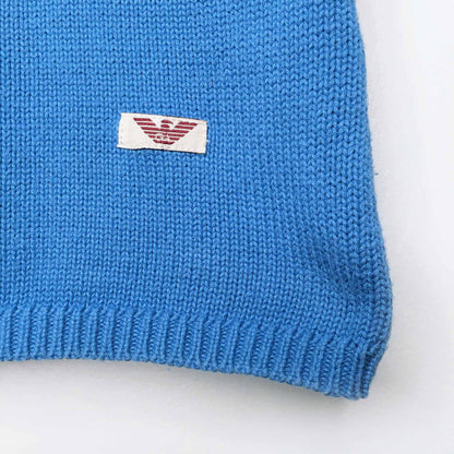 vintage 90's armani jeans short sleeve knit sweater - size small